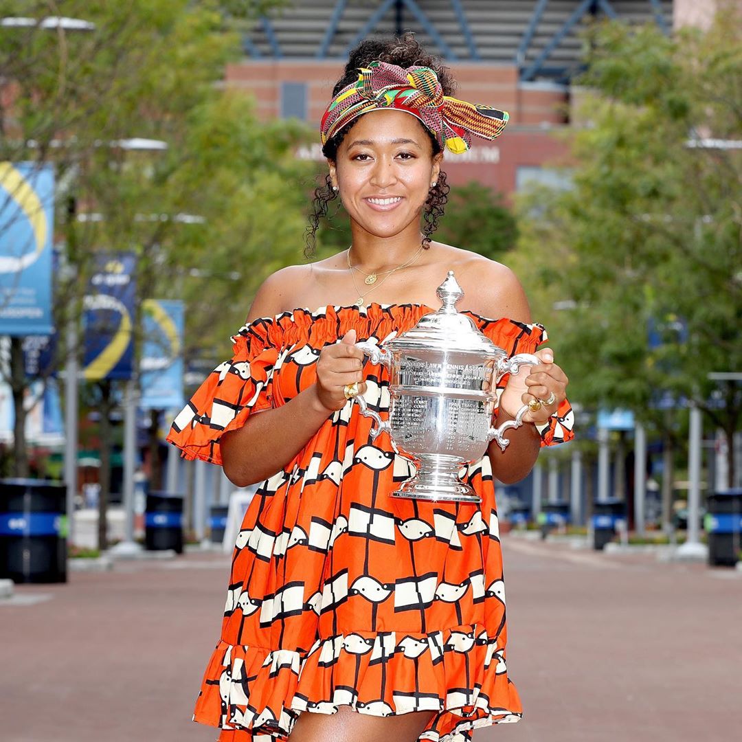 Naomi Osaka, Porte drapeau de la justice raciale.